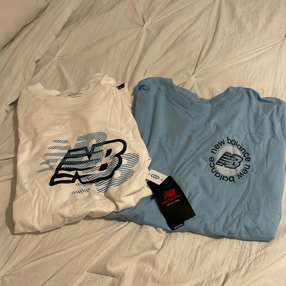 NWT mens new balance Tshirts